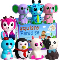 POKONBOY Jumbo Squishies 8 Pack  Animal Toys