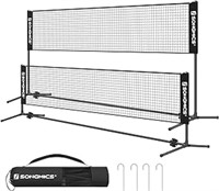 Songmics 16.5 Ft Badminton Net, Height Adjustable