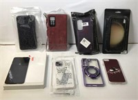 New Lot of 8 Phone Cases