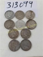 10 Peace Silver $1 Coins