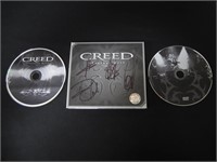Creed Signed CD Cover SSC COA