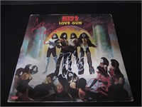 Kiss Signed Record Album Cover RCA COA