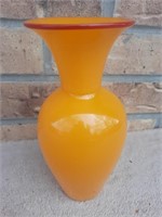 Vintage Art Glass Vase - Signed Eric Ers???