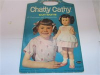1963 Whitman Chatty Cathy paper dolls - used