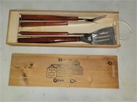 Hudson Grain Co. barbeque set