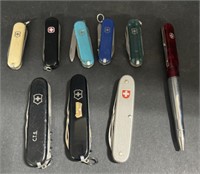 (E) Victorinox Swiss Army Knives.