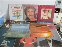 LOT 11 ASSORTED VINTAGE VINYL RECORDS