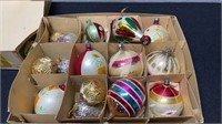 Lot Of Vintage Christmas Bulbs One Does Has Damage