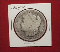 1904-O Morgan Silver Dollar