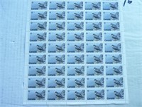 Canada timbre en feuille oiseaux