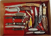 (18) Asst Vintage Knives