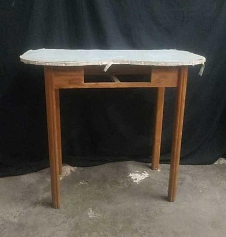 Vintage Wooden Table/Desk, 29.5" x 34" x 18"