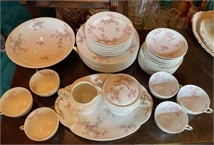 Factory Decorated Haviland Limoges Luncheon Set