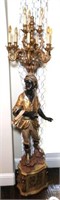 Blackamoor Standing Candelabra