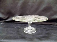 Vintage Indiana Glass Cake Pedestal