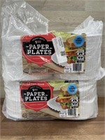 2-600 pack paper plates