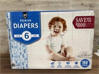 Size 6 members mark diapers