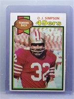 OJ Simpson 1979 Topps