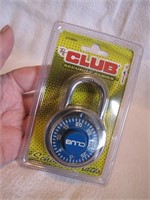 The Club Combination Padlock New in Package