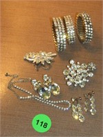 Rhinestone jewelry