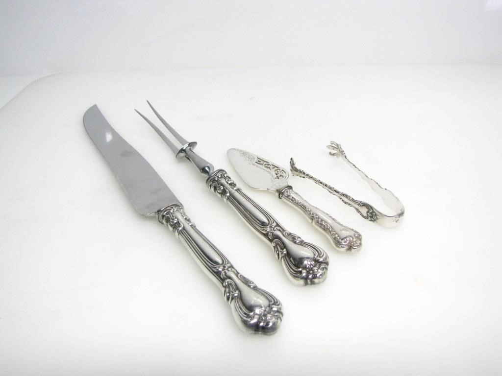 BIRKS STERLING ASSORTED SERVING UTENSILS