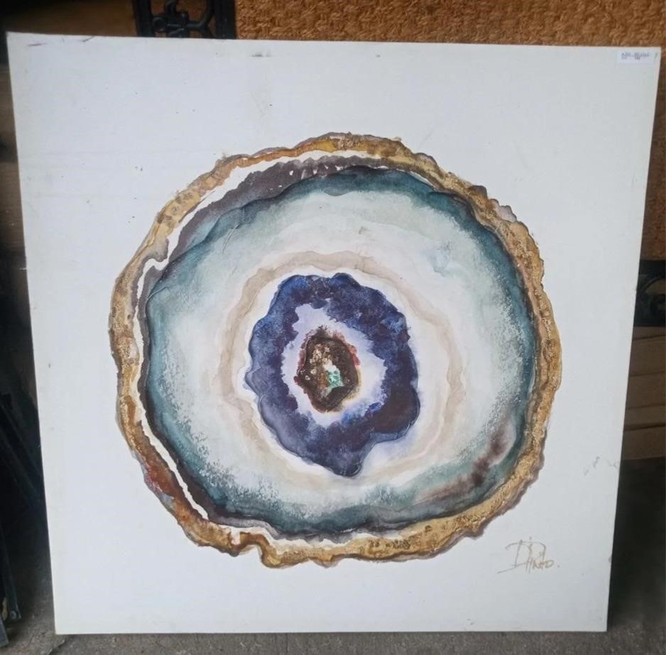 Agate Watercolor I Wall Art Retails $349