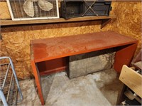 Wooden Red Desk/Table