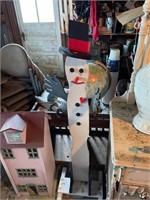 Wood Snowman