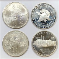 Commemorative Silver $1 4-Coin Starter Kit PR & BU
