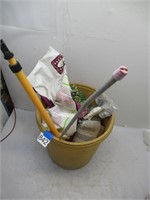 shop items in a bucket