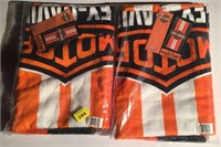 Two Harley Davidson towels, NEW