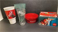 Plastic Coca-Cola cups, River Center cup,