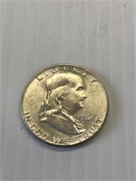 1961 D BU Franklin Half