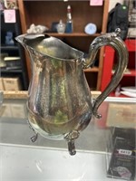 Silver plated pitcher