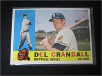 1960 TOPPS #170 DEL CRANDALL BRAVES