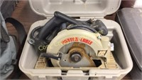 Porter Cable Circular Saw in case Works
