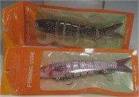 2pc 7 JOINTED SEGMENT REALISTIC LURE REALISTIC 5"