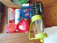 Cookie Cutters, Coffee Press & Other Kitchen