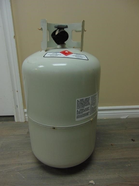 Propane Cylinder Date 03-20-comes With Some Gas