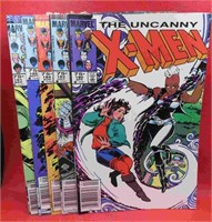 1984 The Uncanny X-Men #180-83-85-91 Comic Books