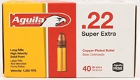 500 Rounds Aguila Super Extra High Velocity .22 LR