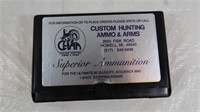 Custom Hunting Ammo & Arms, .375 H&H Mag. 250gr