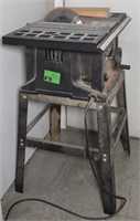10" Table Saw w/ Leg Stand 240-2080 15-AMP