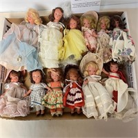 12 Nancy Ann Storybook Dolls - assorted