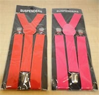 SELECTION OF BRAND NEW SUSPENDERS