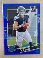Will Levis Rated Rookie Press Proof Blue