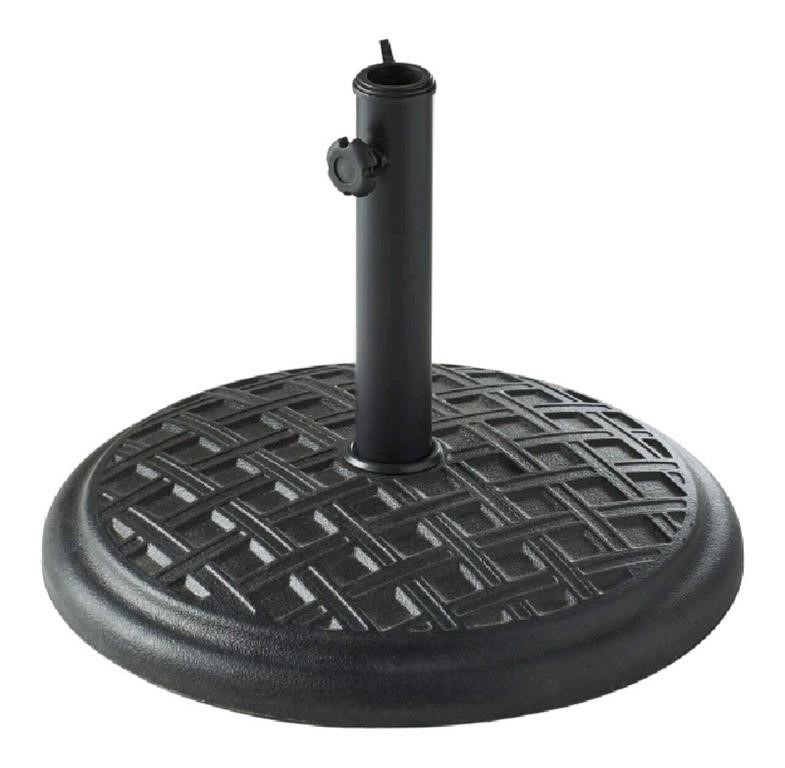 New For Living Weave Umbrella Base, 33-lb 44cm Dia