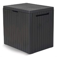 New Keter Outdoor Storage Deck Box, Grey, 113-L