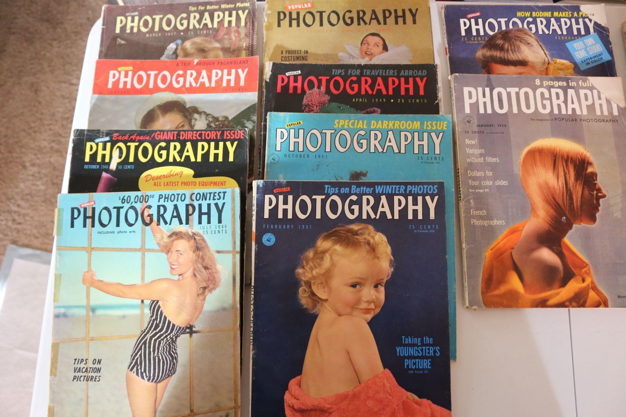 Popular Photography Magazine Group B