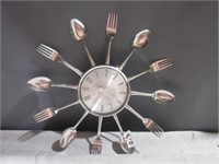 spoon / fork clock .